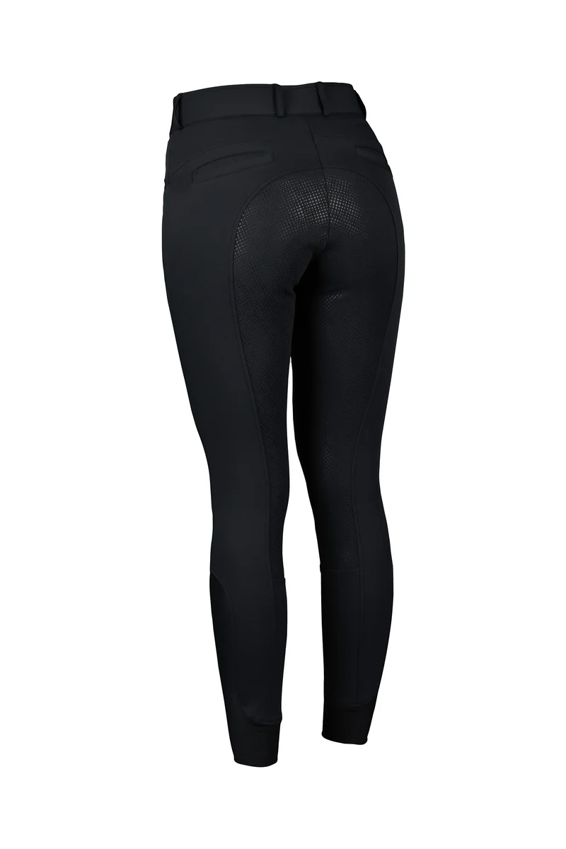 Duet Damen Reithose mit Vollbesatz Black 40