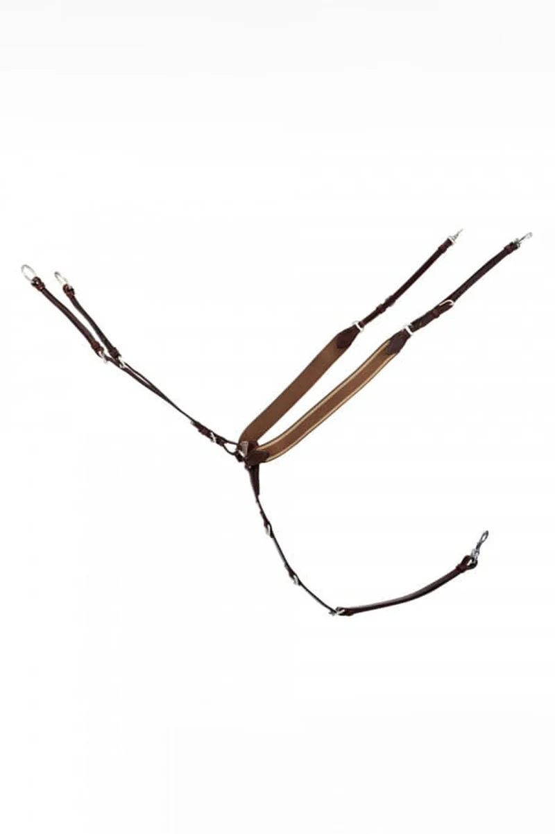 Vorderzeug mit Karabiner: PRO JUMP PLUS Antique Brown/Silver V