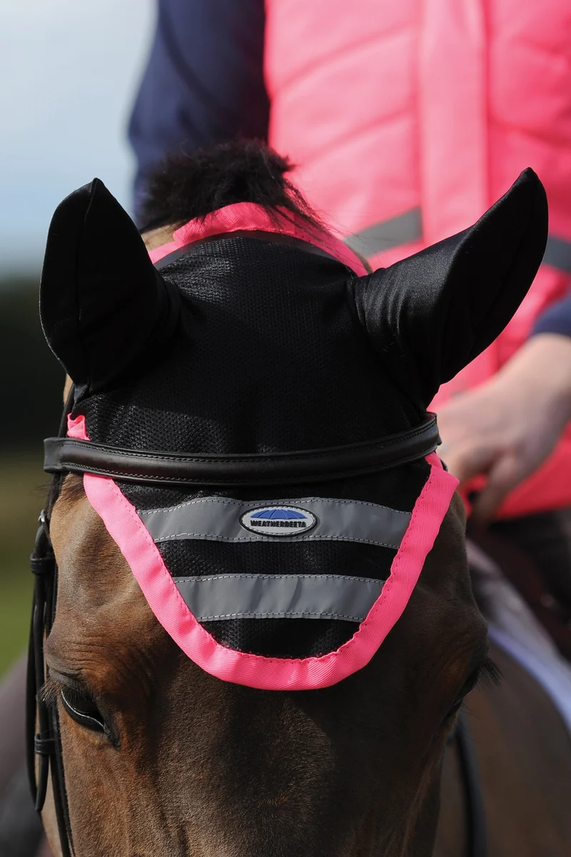reflektierende Fliegenhaube Pink P