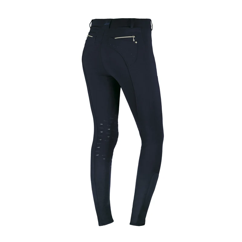 Venus Damen Reithose mit Kniebesatz Midnight dark blue 42