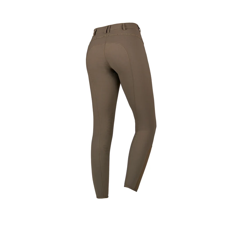 Daliah Kniebesatzreithose für Damen Plaza Taupe light brown 32
