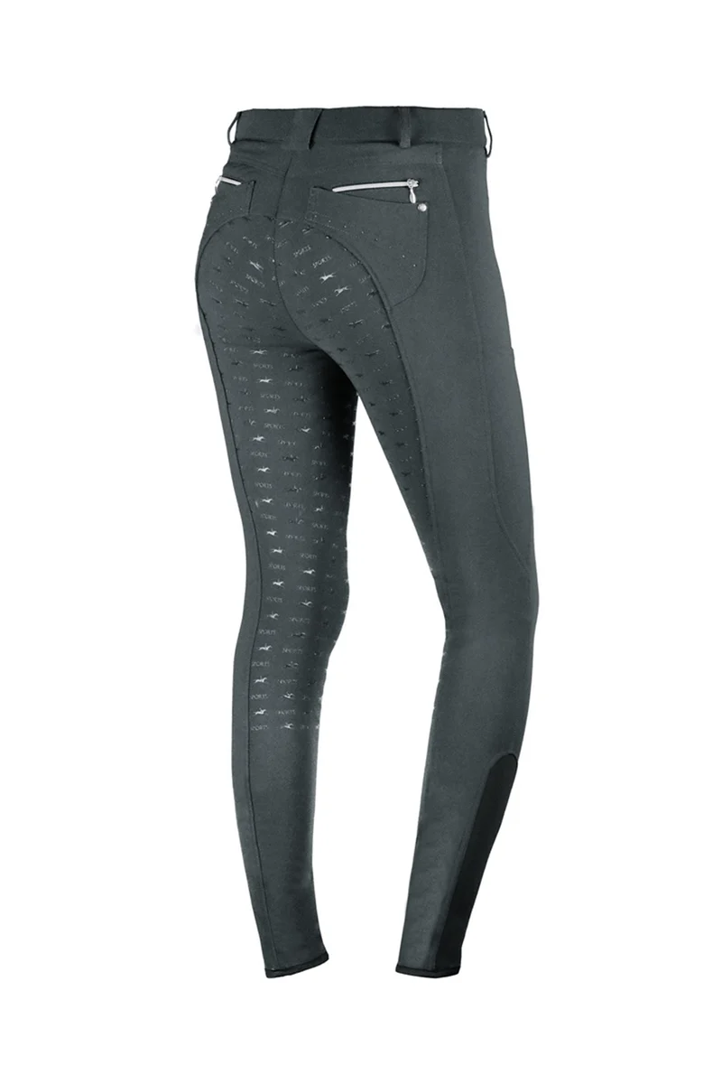 Victory FS Damen Reithose mit Vollbesatz Graphite Dark grey 32