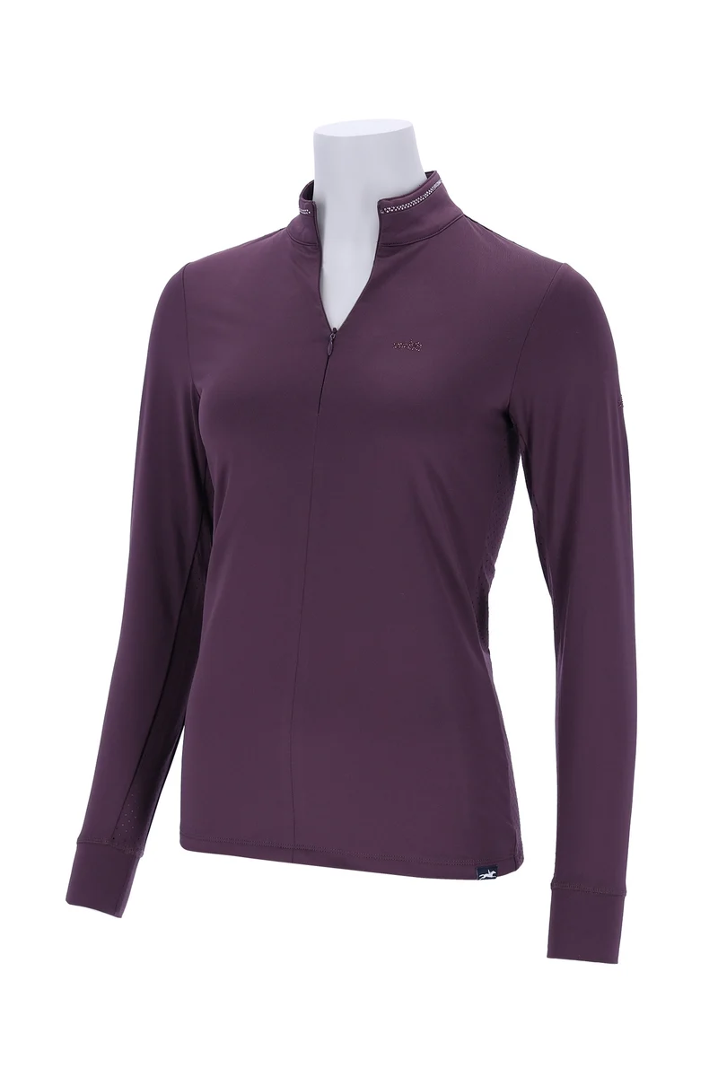 SP Peppa Style Damen Winter Training Shirt Deep Mauve M