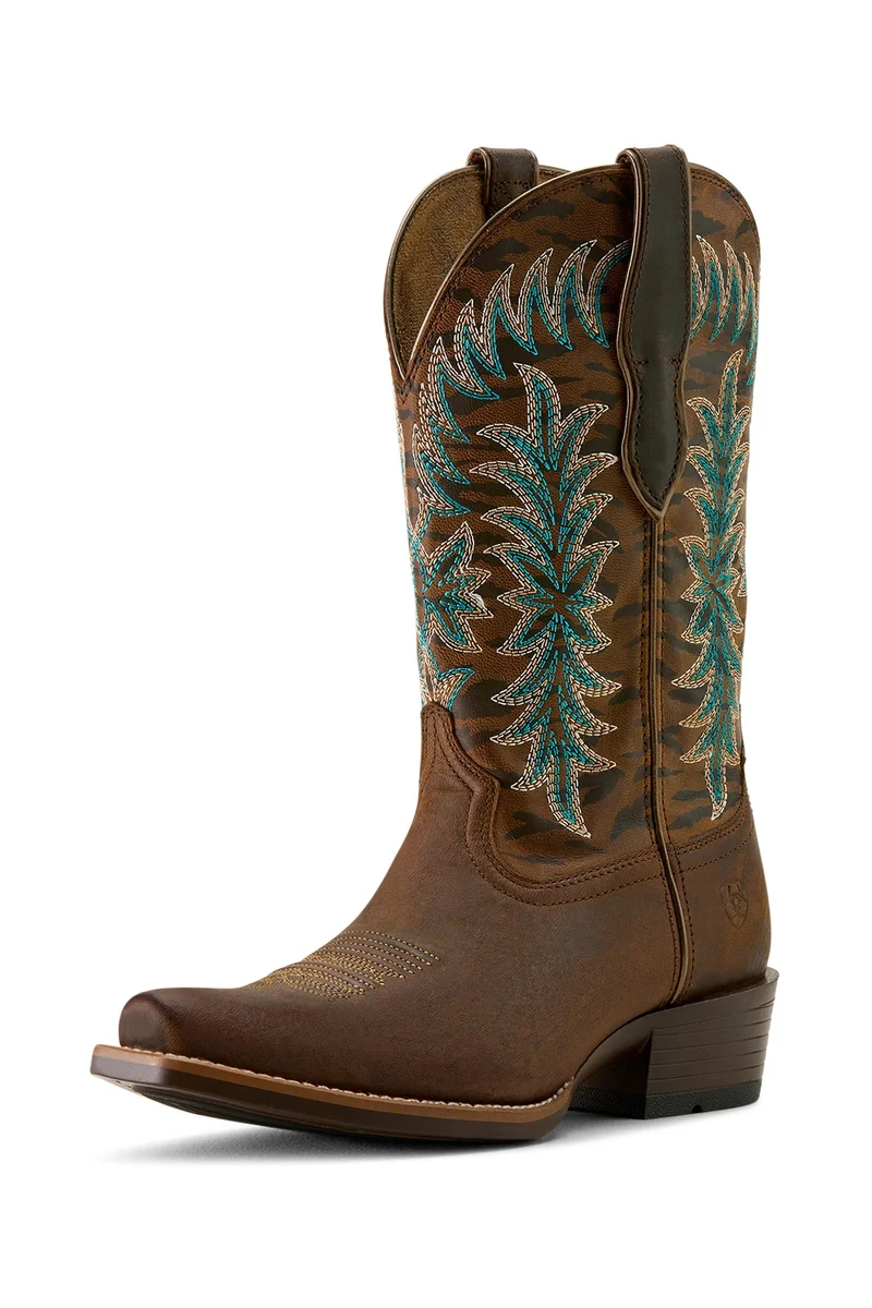 Damen Beaumont K Toe Westernstiefel Sassy Brown 41/B