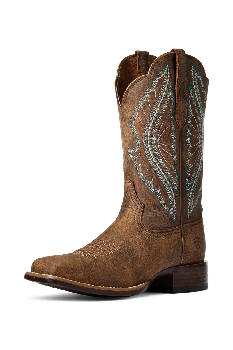 Damen PrimeTime Westernstiefel Tack Room Brown 38,5/B