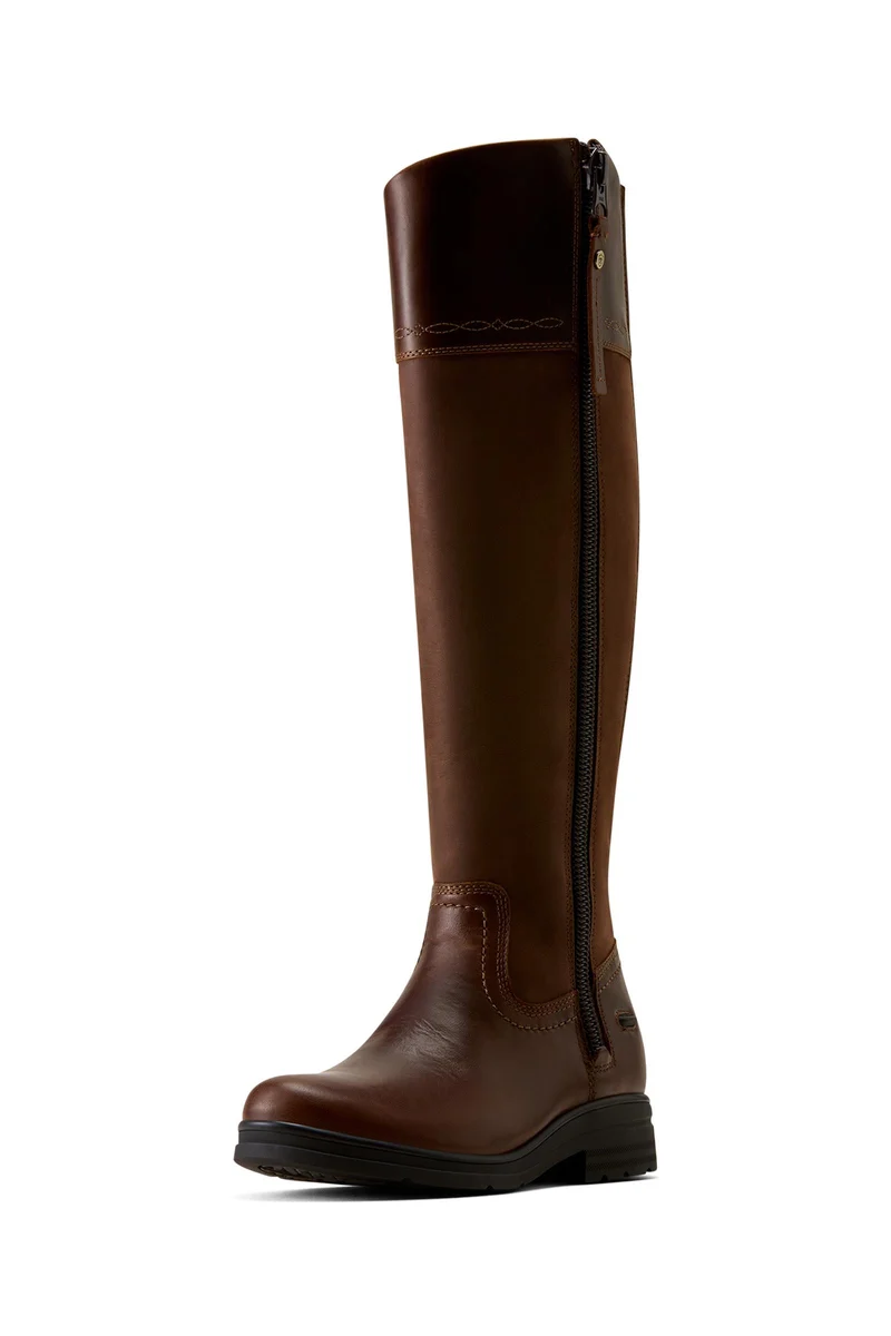 Damen Windsor wasserdichter Stiefel Tobacco Brown 42,5/B