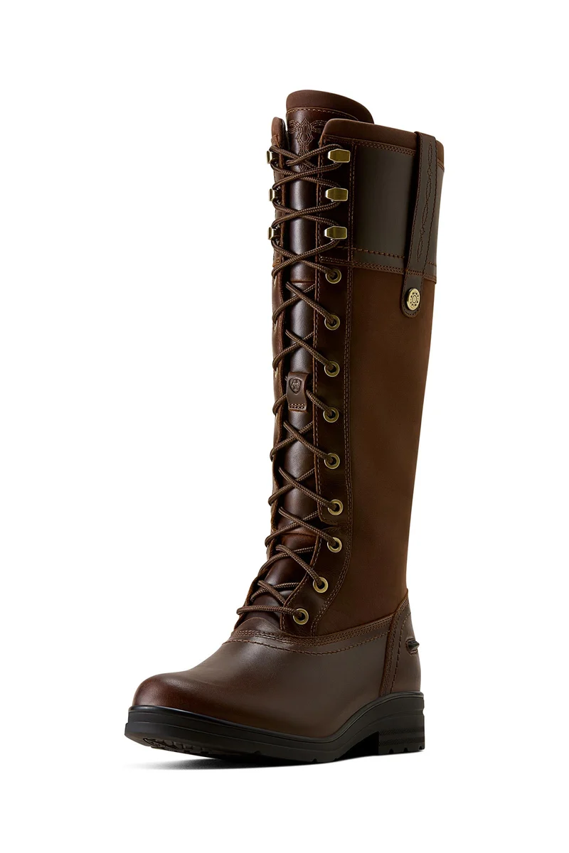 Damen Wythburn wasserdichter Stiefel Tobacco Brown 41/B