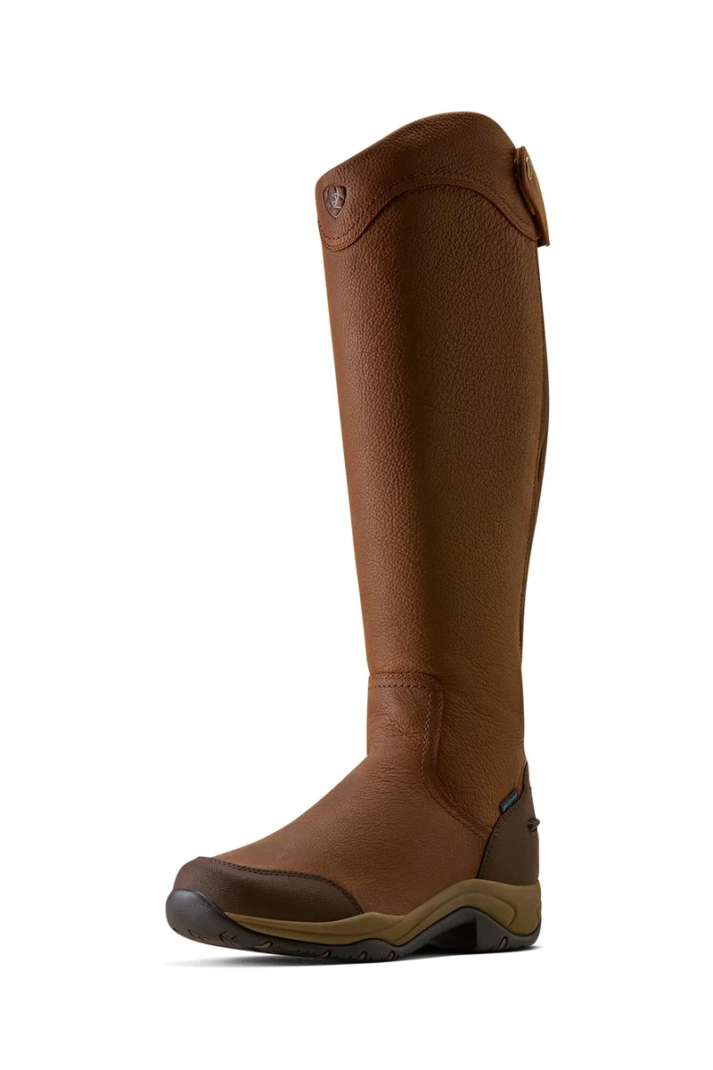Damen Telluride Tall Sherpa wasserdichter Stiefel Barn Brown 37,5/RM