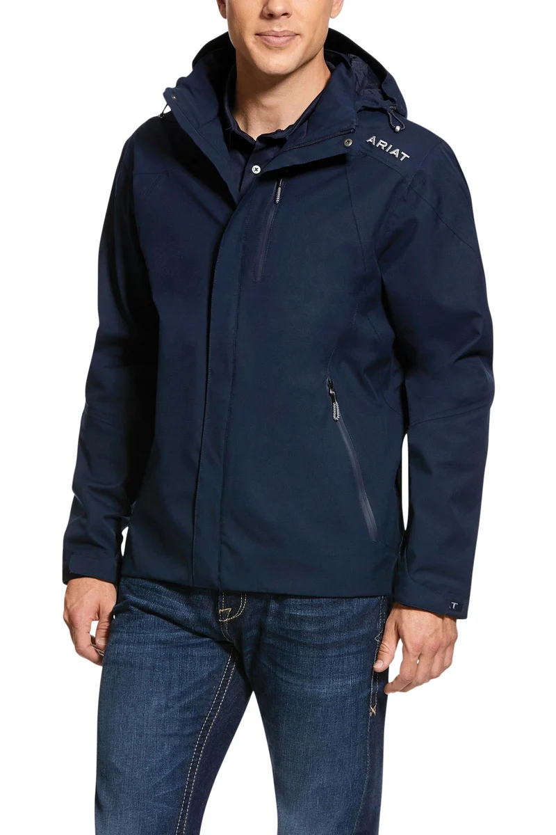 Coastal Wasserdichte Herrenjacke Navy XXL