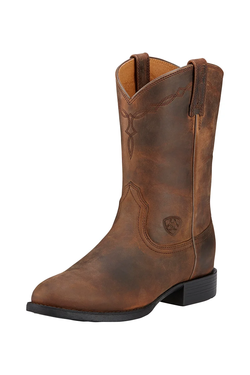 Heritage Roper Damen Westernstiefel Distressed Brown 37/C