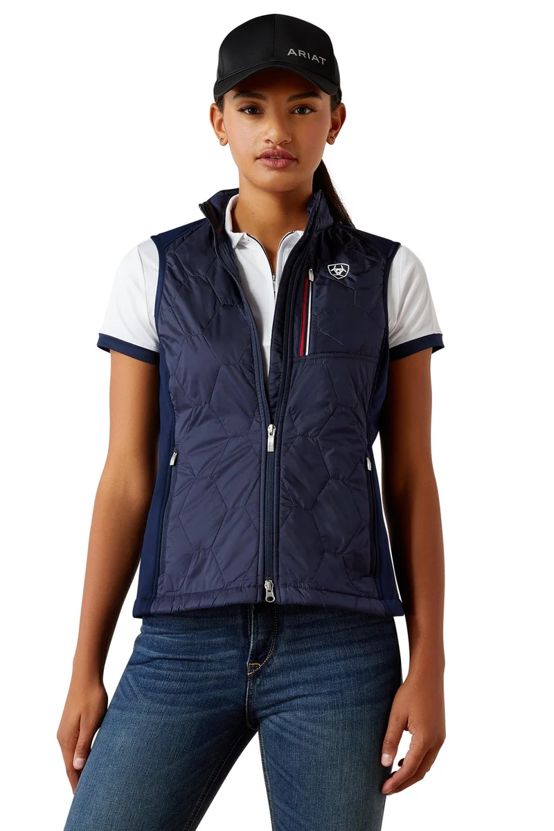 Fusion Damen isolierte Weste Navy XXL