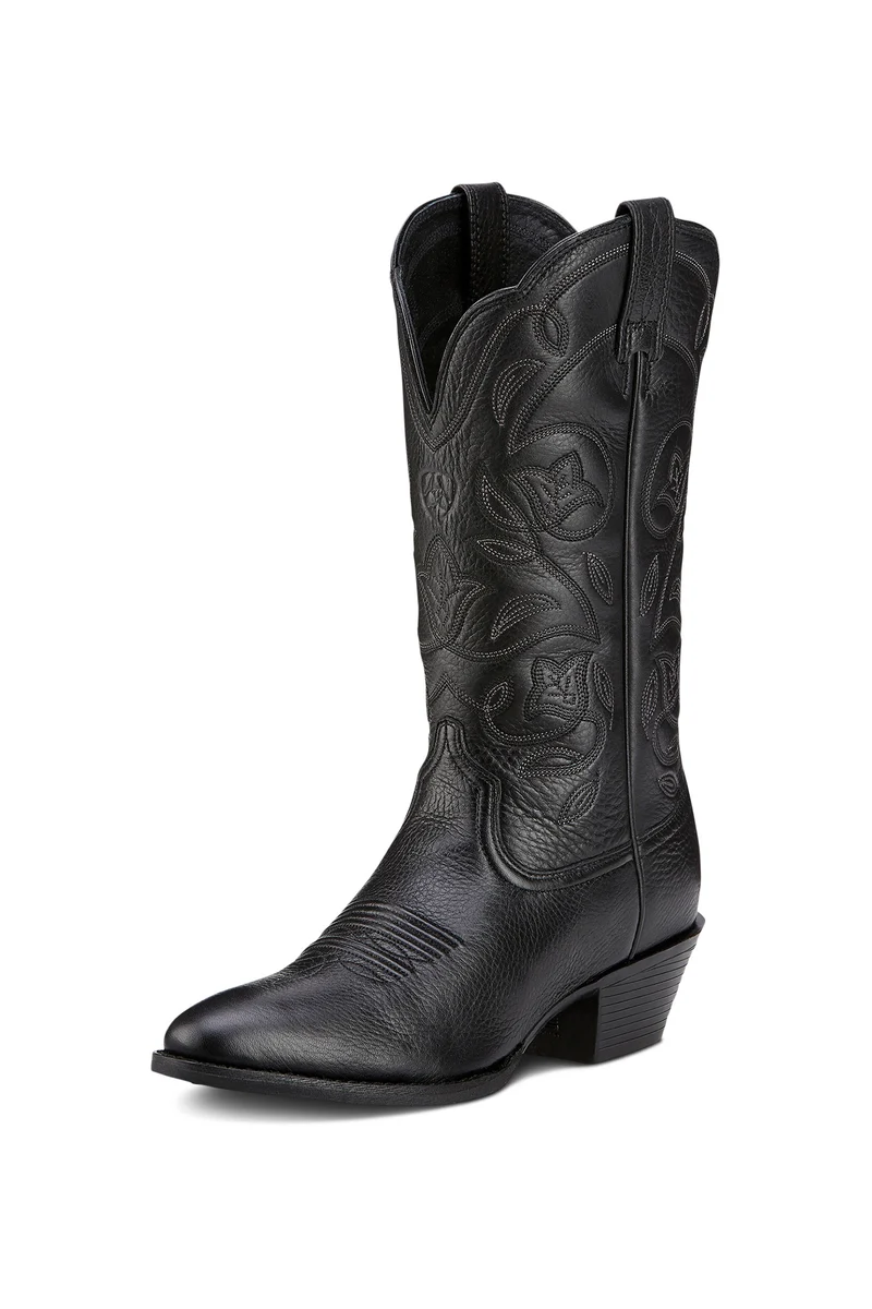 Heritage R Toe Damen Westernstiefel Black Deertan 41/B