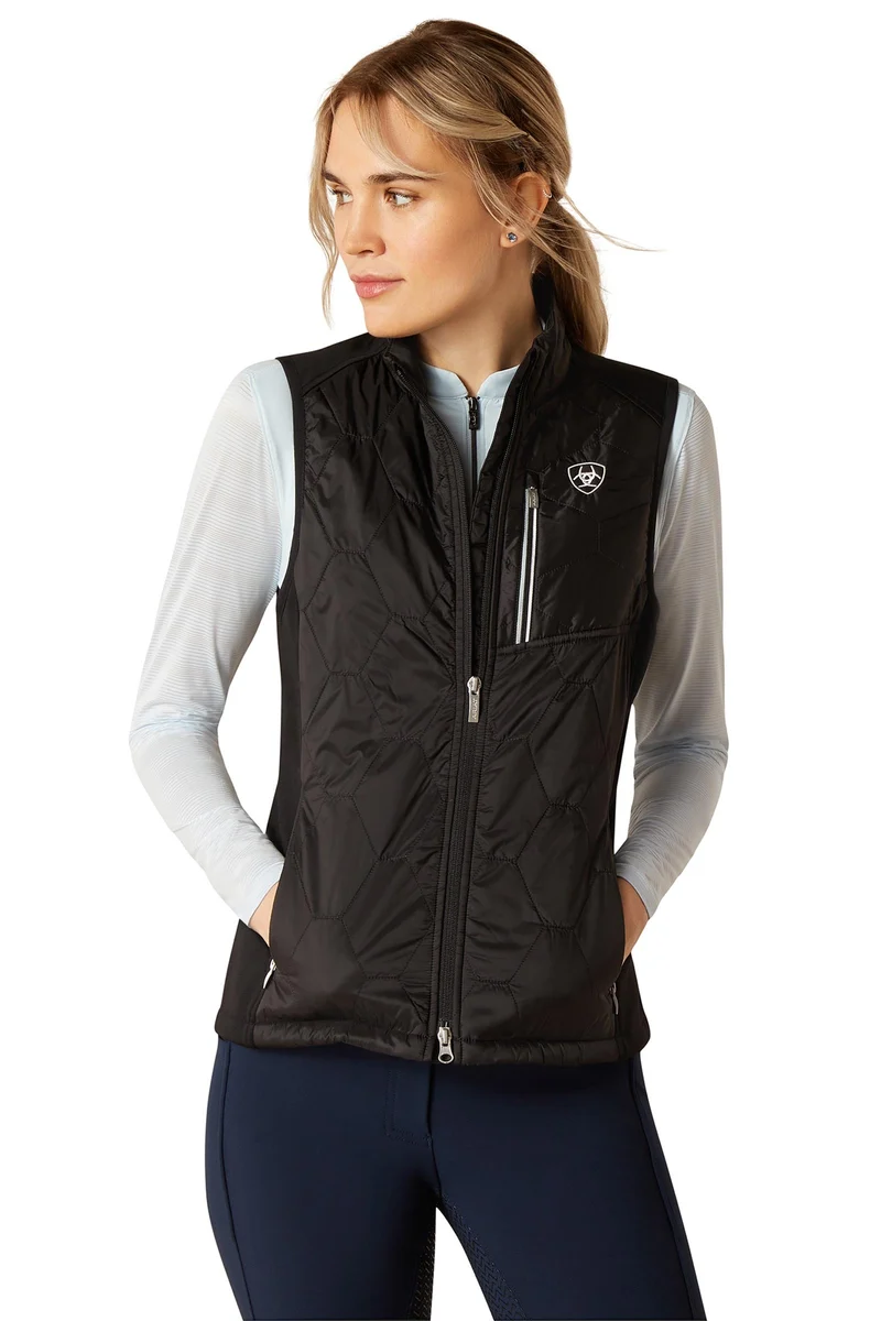 Fusion Damen isolierte Weste Black S