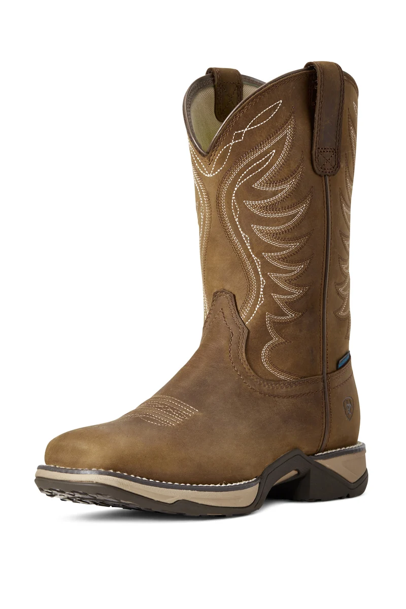 Anthem H2O Damen wasserdichte Westernstiefel Distressed Brown 36/B