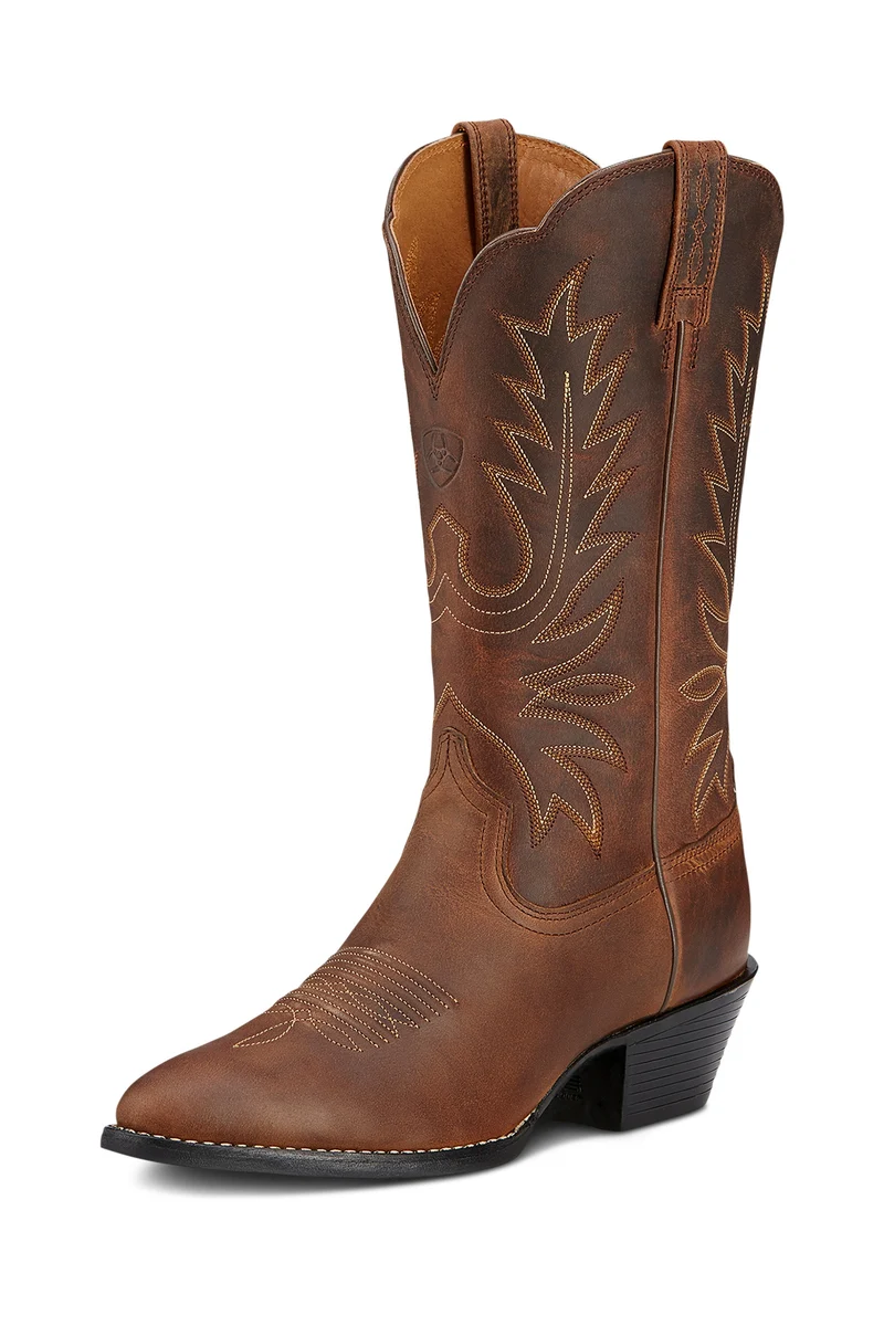 Heritage R Toe Damen Westernstiefel Distressed Brown 41/B