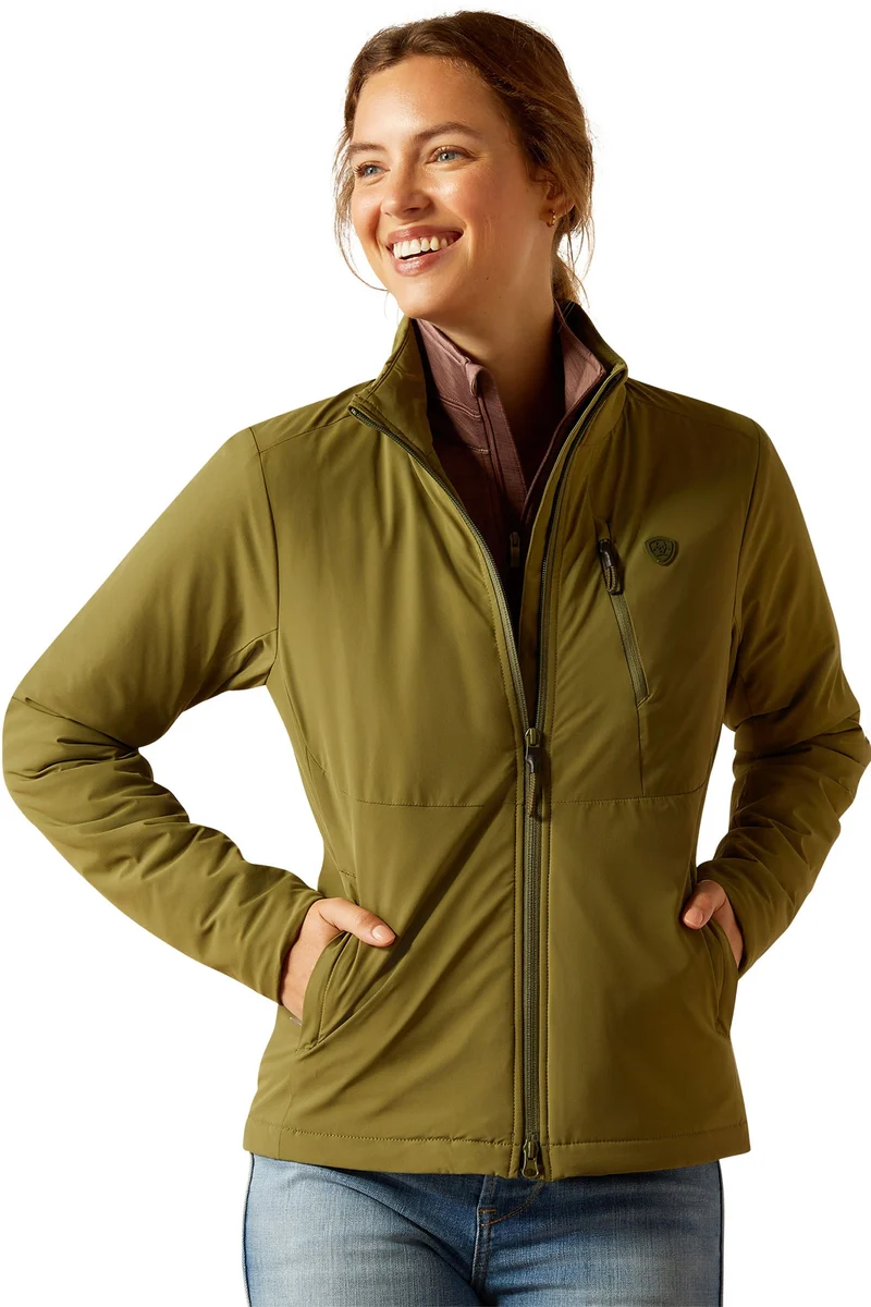 Rion StretchShell Wattierte Jacke Winter Moss L