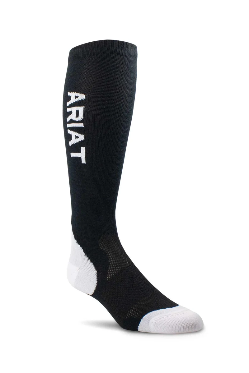 AriatTEK Performance Socken Black/White Einheitsgröße