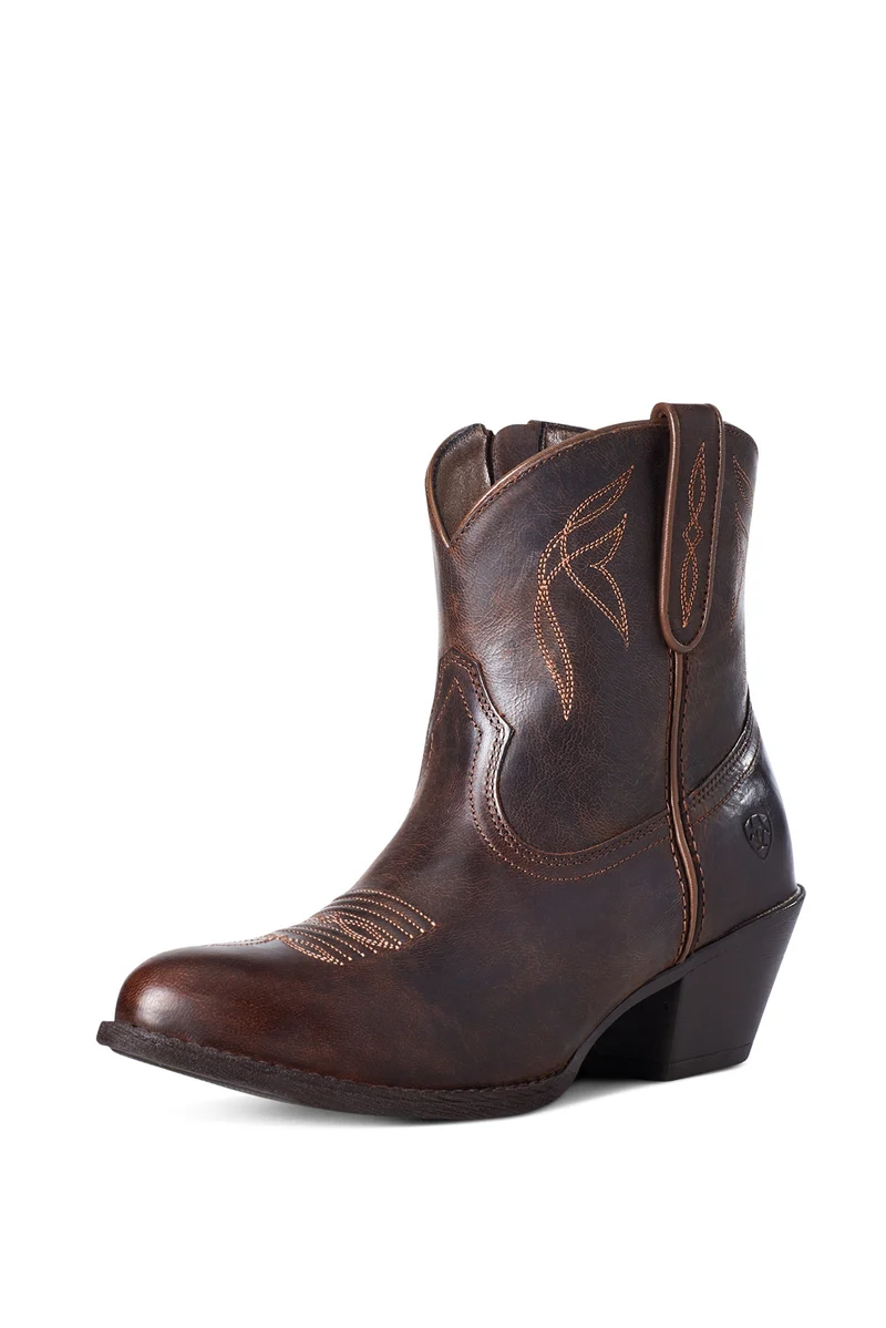 Darlin Damen kurze Westernstiefel Sassy Brown 41/B