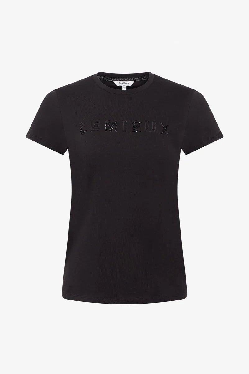 Brilliance Damen T-Shirt Black 44