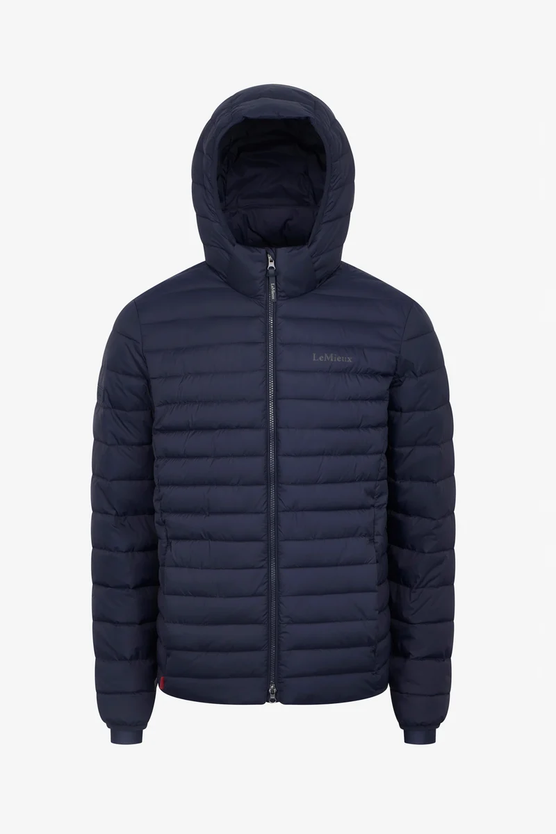 Herren-Steppjacke mit Kapuze Navy XL