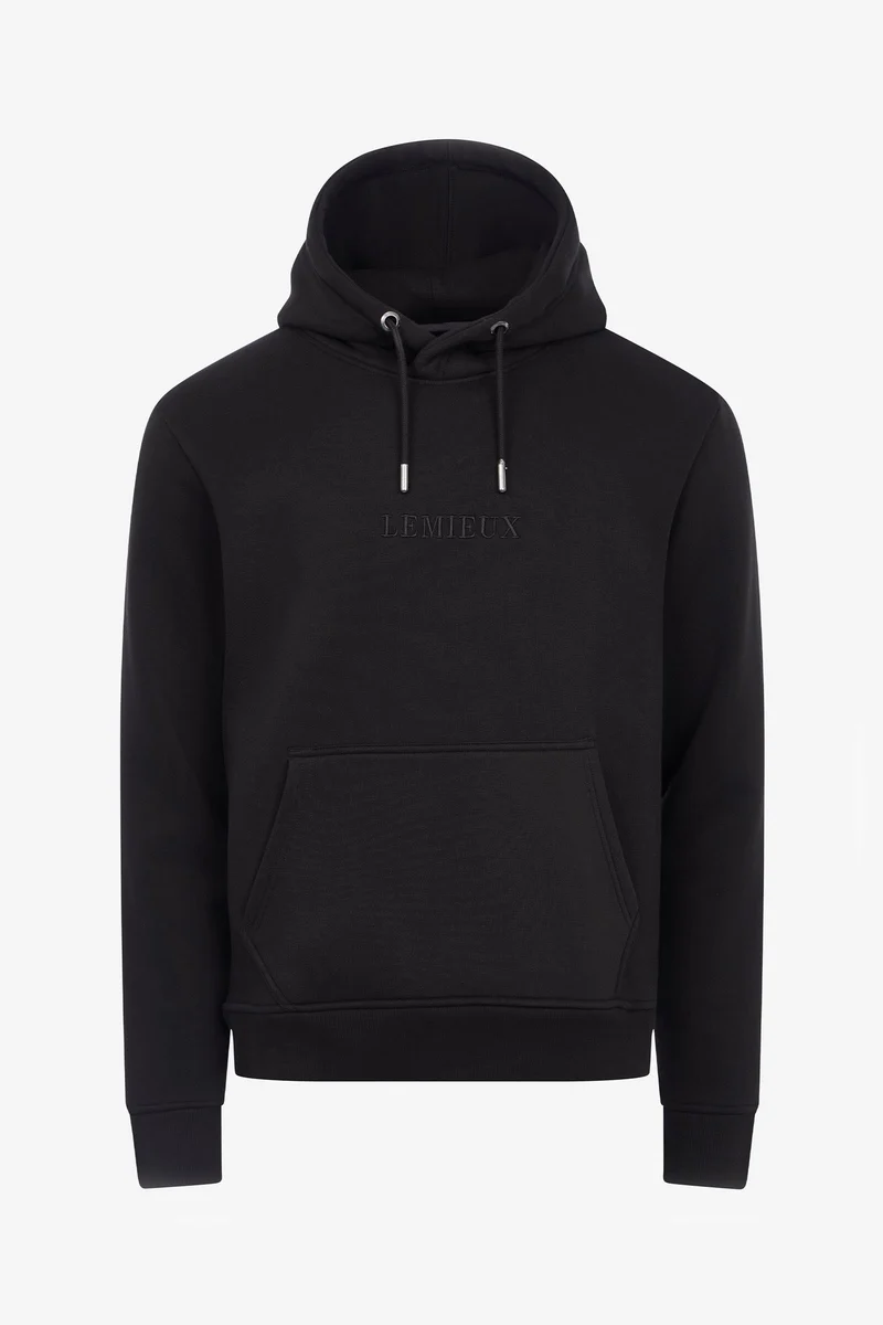 Herren-Hoodie mit Kängurutasche Black XL