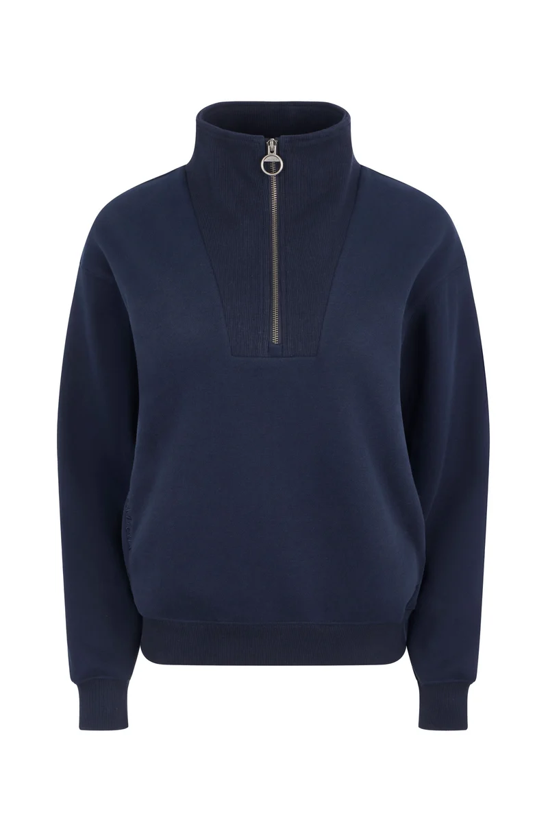 Keira Quarter Neck Sweatshirt Navy 44