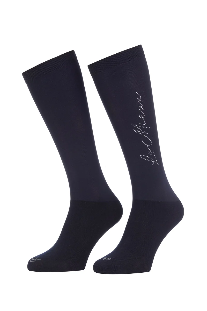 Sparkle Turniersocken Navy L