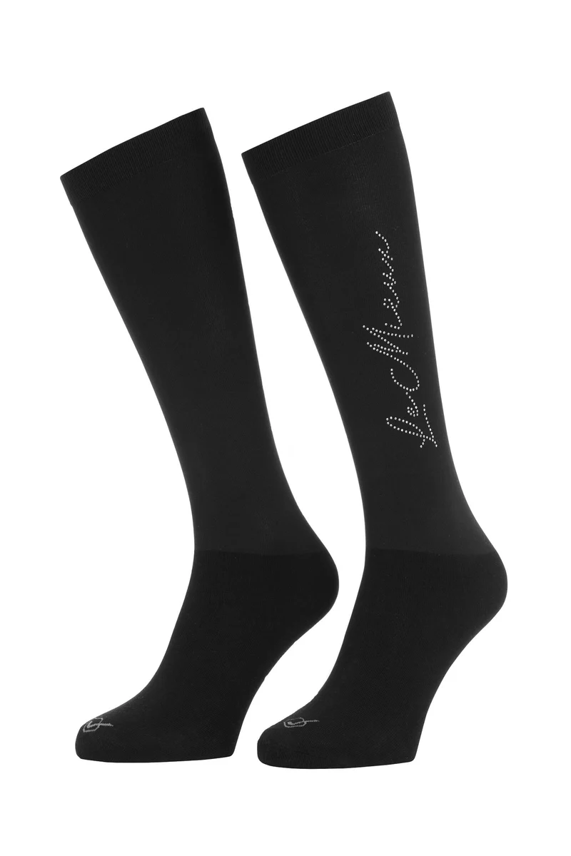 Sparkle Turniersocken Black L