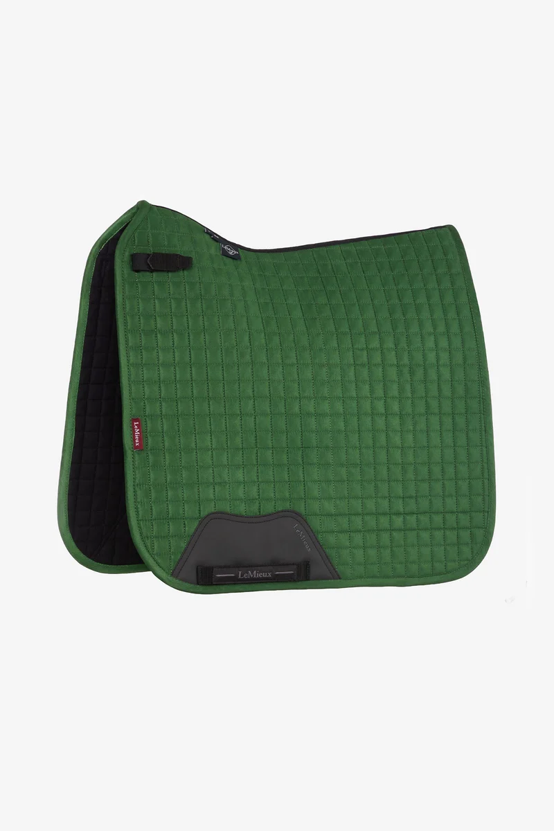 Suede Dressurschabracke Hunter Green L