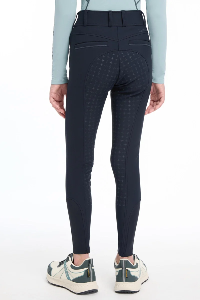 Young Rider Izzy Vollbesatzreithose Navy 146-152