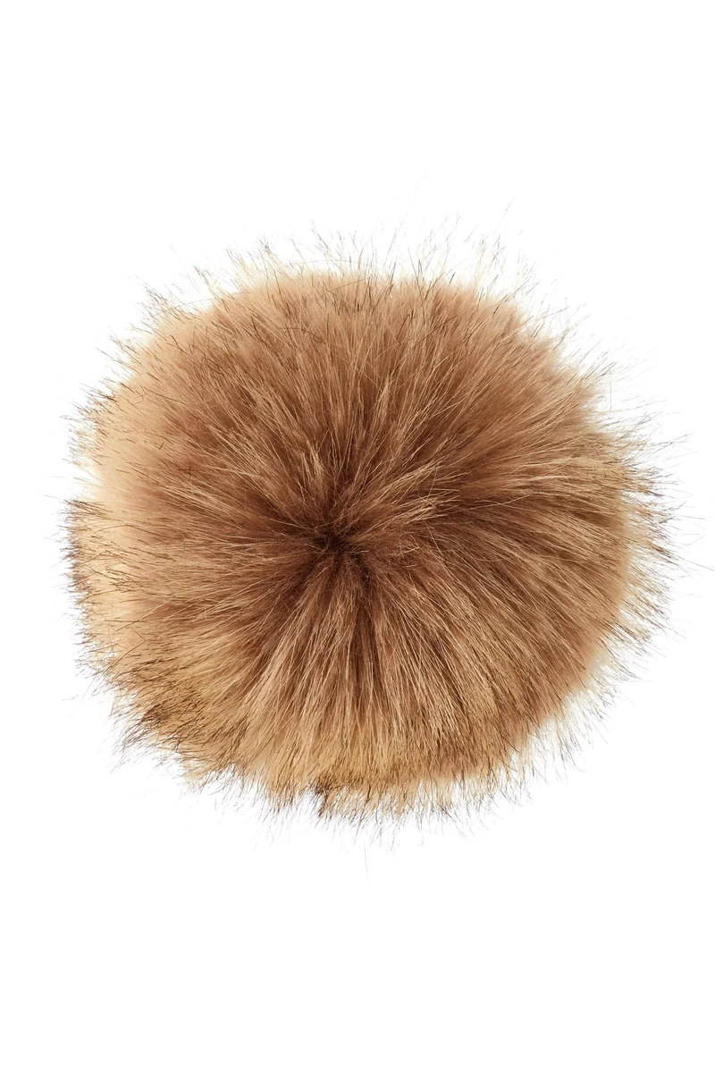 Pom Pom Brown Einheitsgröße