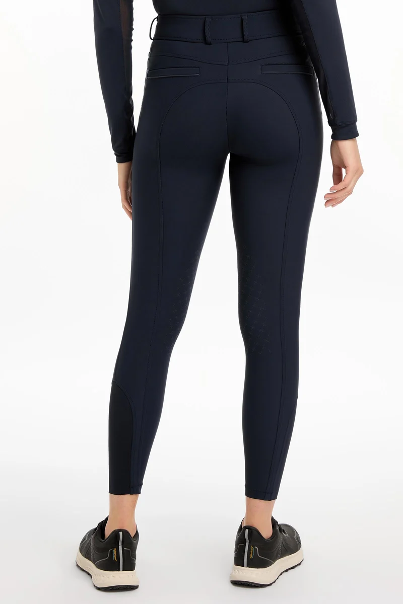 Isabelle Damenreithose mit Kniebesatz Navy 40