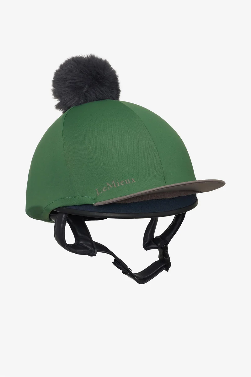 Classique Pom Helmmütze Hunter Green Einheitsgröße