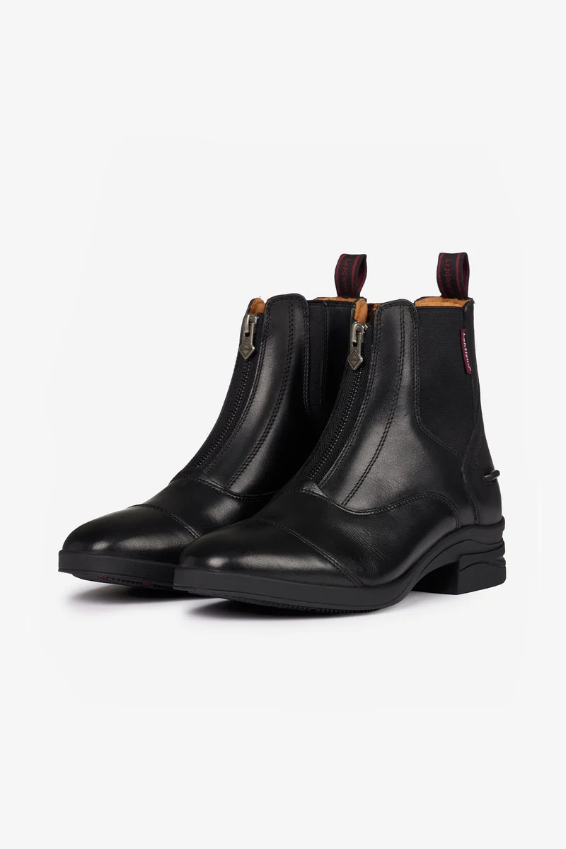 Zip Paddockstiefelette Black 36