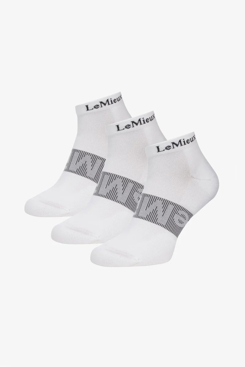 Trainer-Socken (3er-Pack) White S