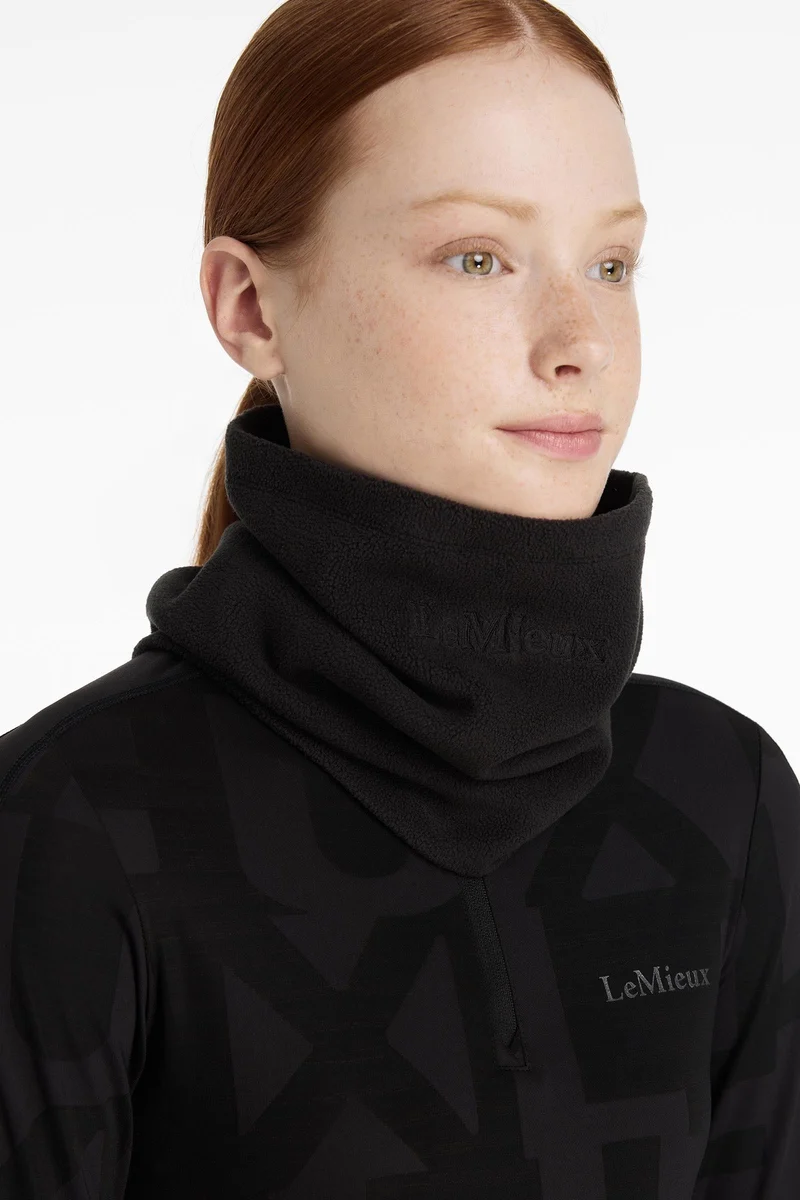 Fleece-Schlauchschal Black Einheitsgröße