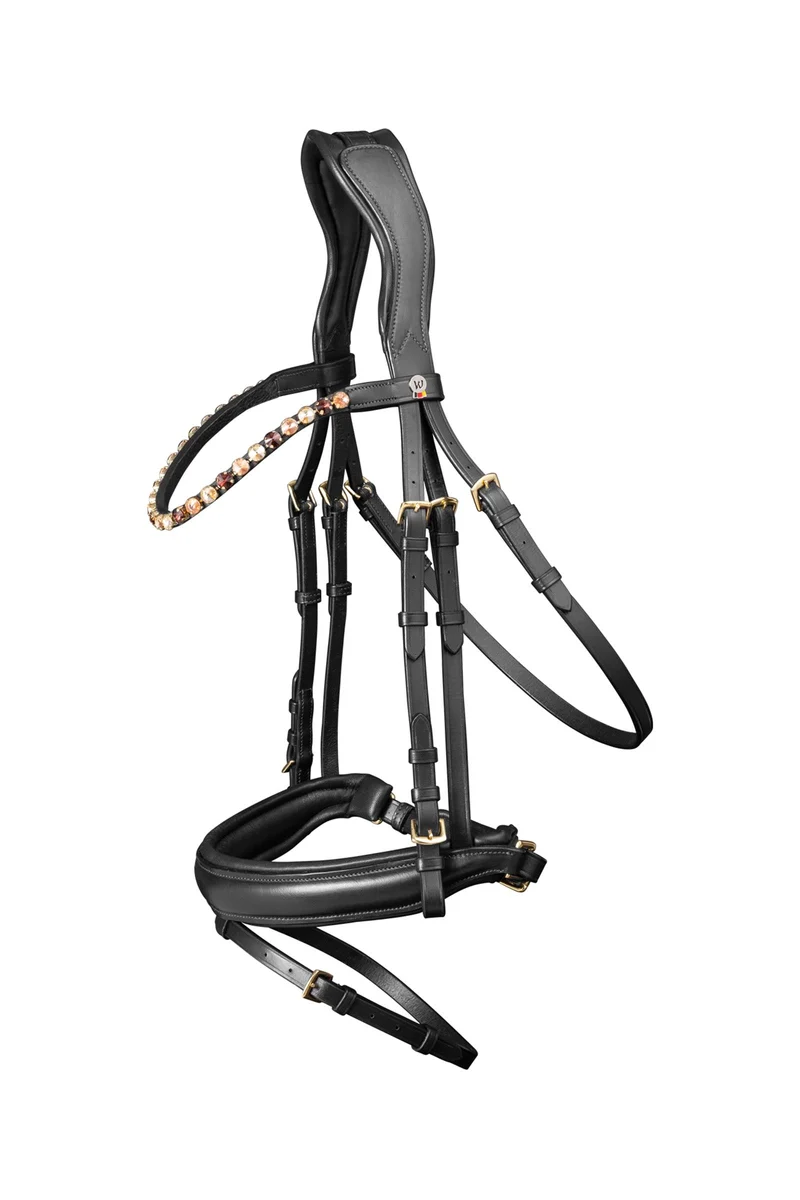 X-Line Goldheart Trense Black P