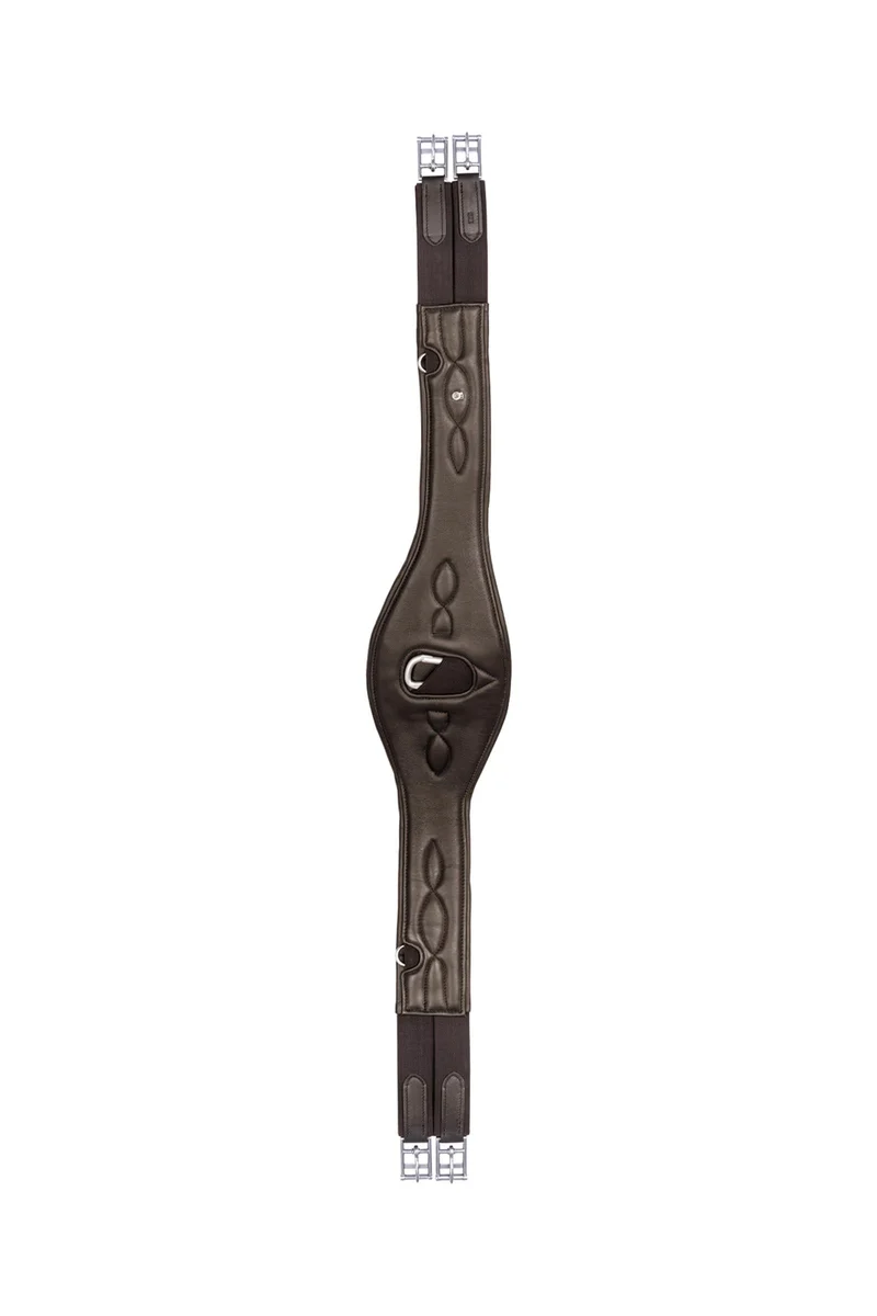 Comfort Ledergurt, Lang Brown 145 cm