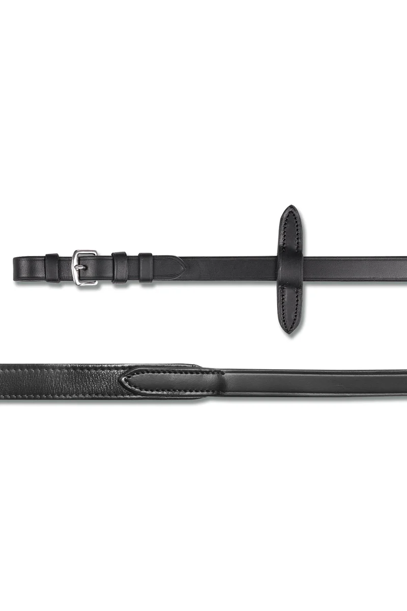 Softleder-Trensenzügel, 19 mm Black WB