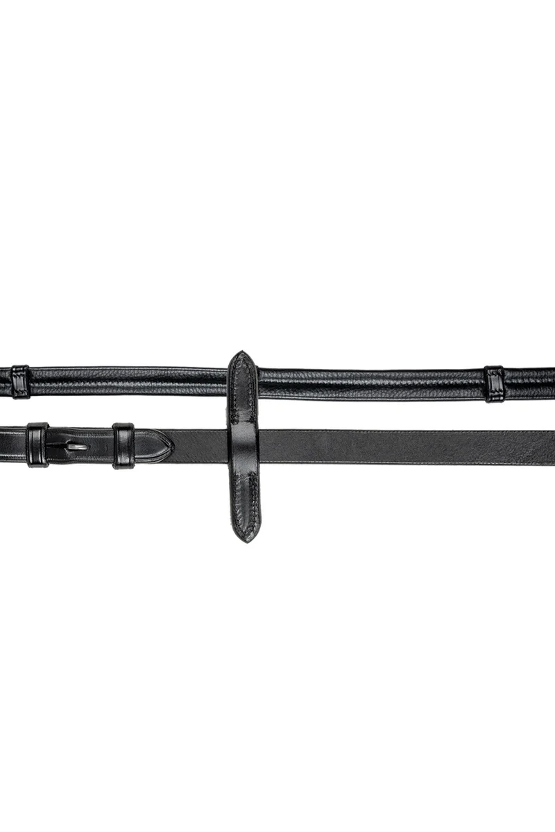X-Line Supersoft Lederzügel Black Einheitsgröße
