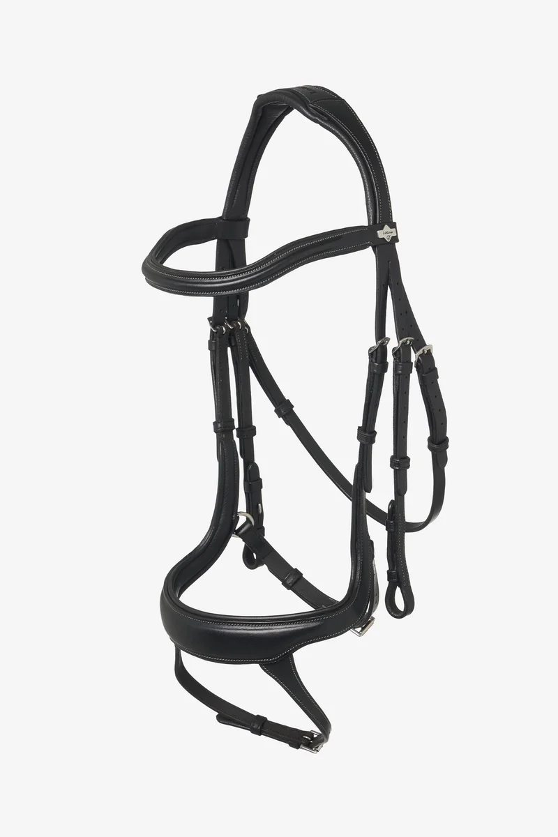 Arika Trense mit geteiltem Nasenriemen Black/Silver V
