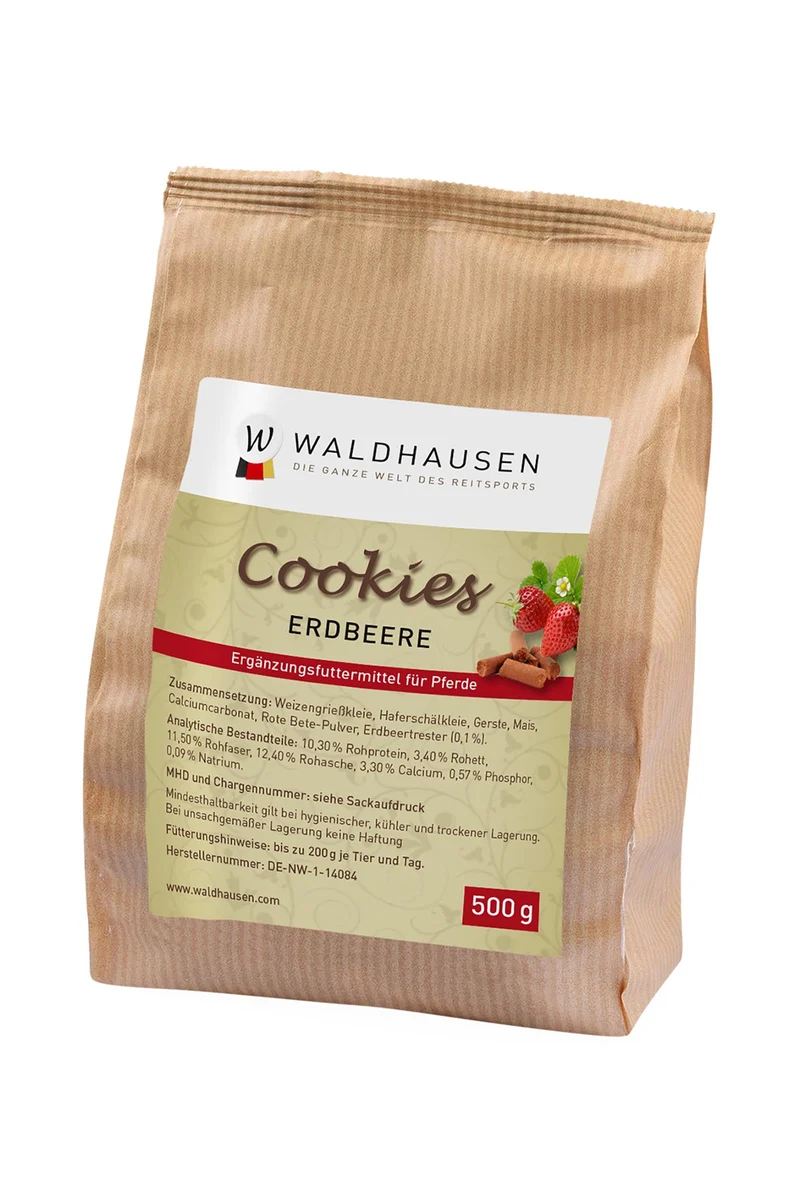 Cookies Erdbeere, 500 g No Color 500