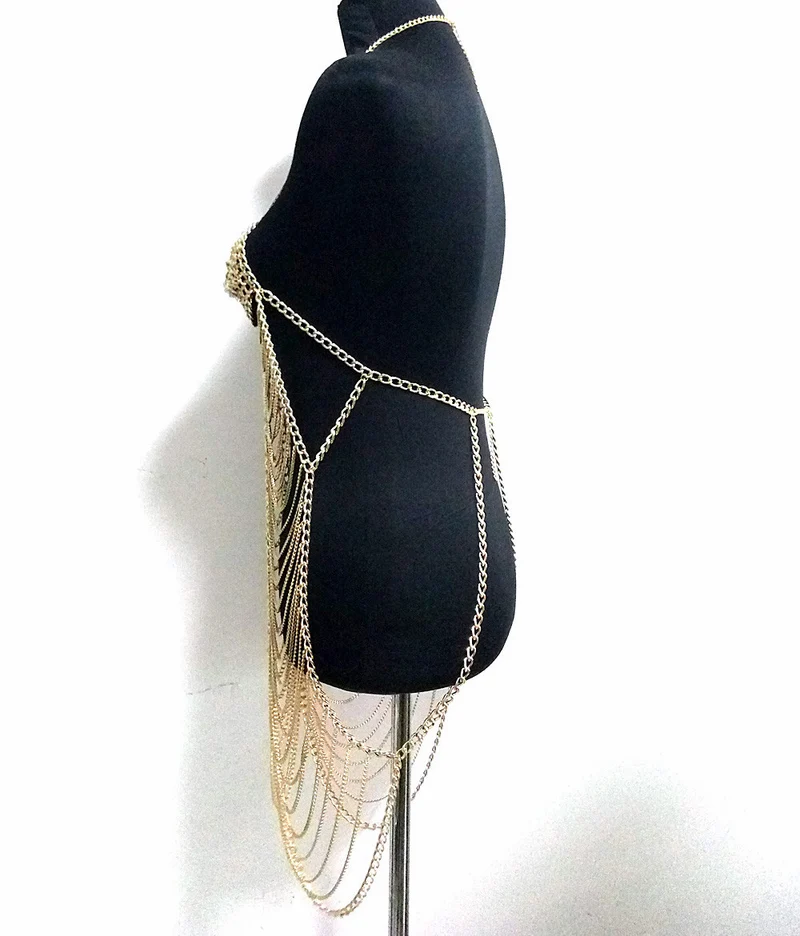 Nicola Gold Body Chain