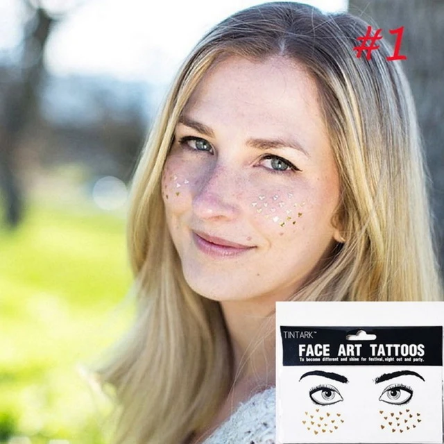 In Your Dreams Face Tattoo