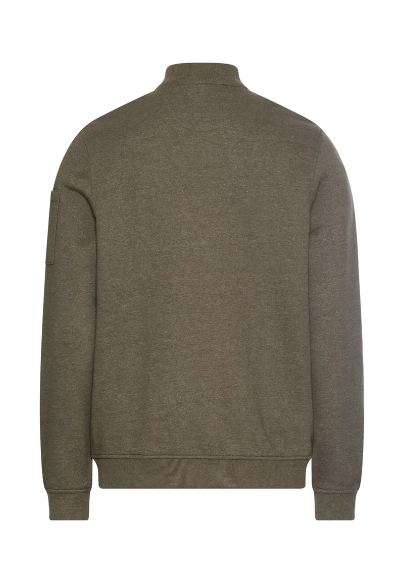Sweatjacke - Collegekragen