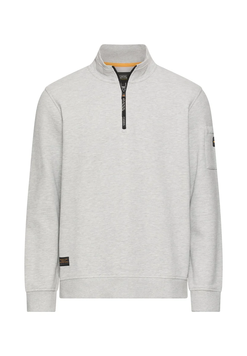 Sweatshirt - Troyerkragen