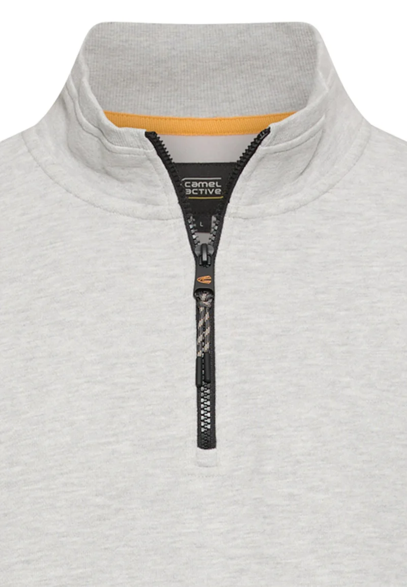 Sweatshirt - Troyerkragen