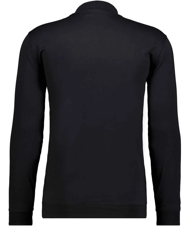 Langarmshirt - Stehkragen