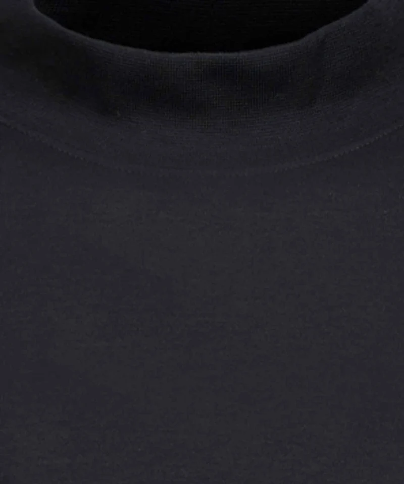 Langarmshirt - Stehkragen