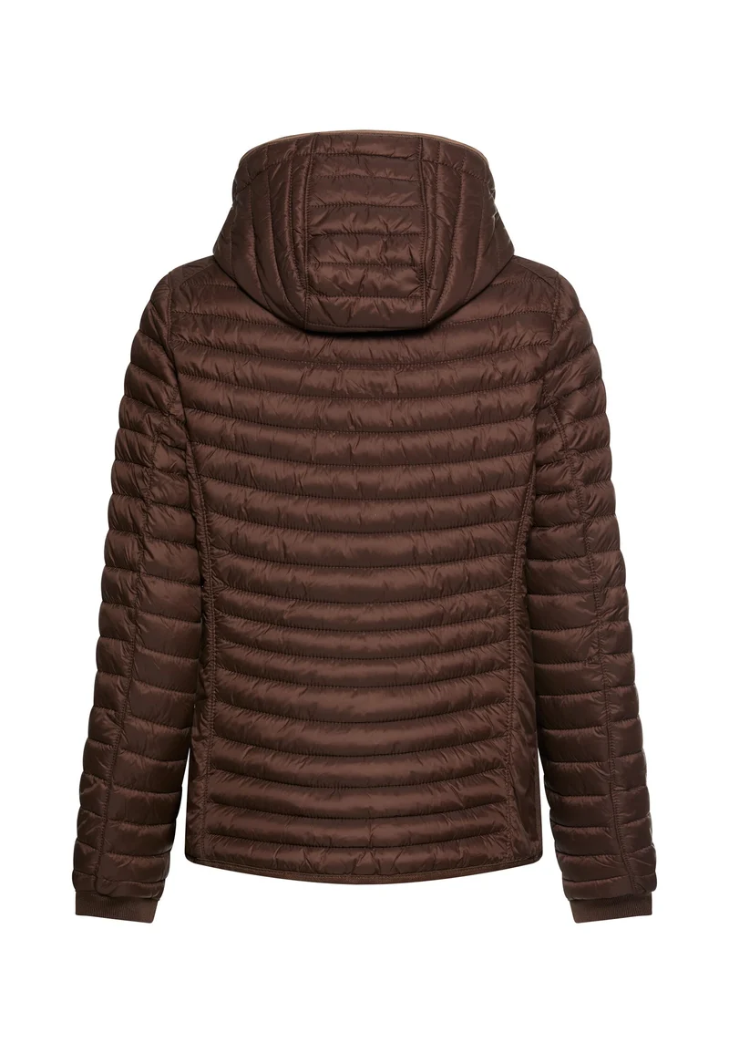 Steppjacke - Strick-Einsatz